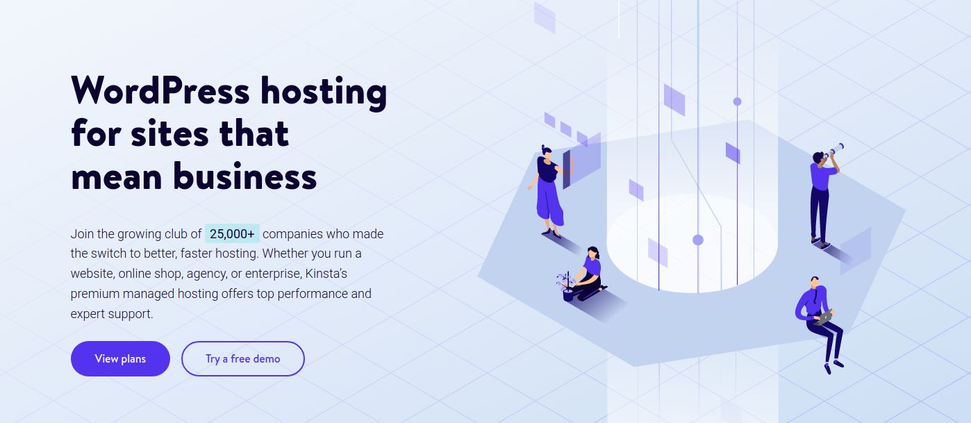 Kinsta is a WordPress hosting provider